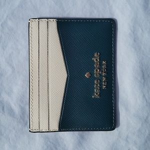 NWTKate Spade Staci Colorblock Small Slim Cardholder